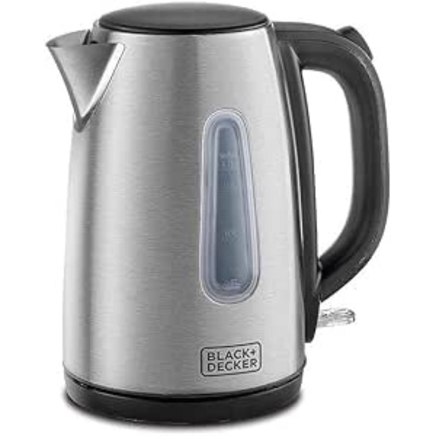 1.7L Cordless Electric Kettle With Water-Level Indicator, Removable Filter, Auto Shut-Off And Stainless Steel Body, Perfect for Warm Beverages, Silver