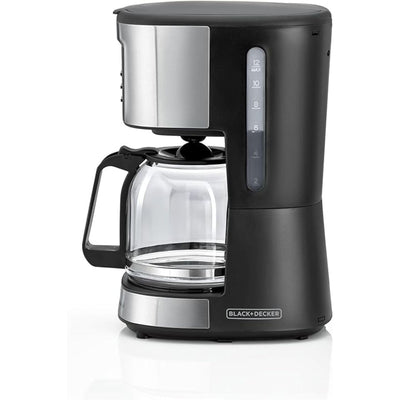 900W 12 Cup 24 Hours Programmable Coffee Maker with 1.5L Glass Carafe and Keep Warm Feature for Drip Coffee and Espresso