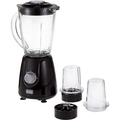 400W Blender with Glass Jar and 2 Grinding Mill