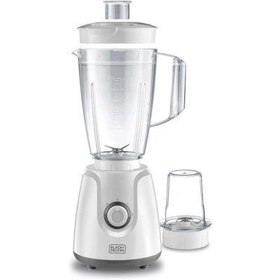 Blender with Grinder Mill and Chopper 1.5 L 400 W White/Clear