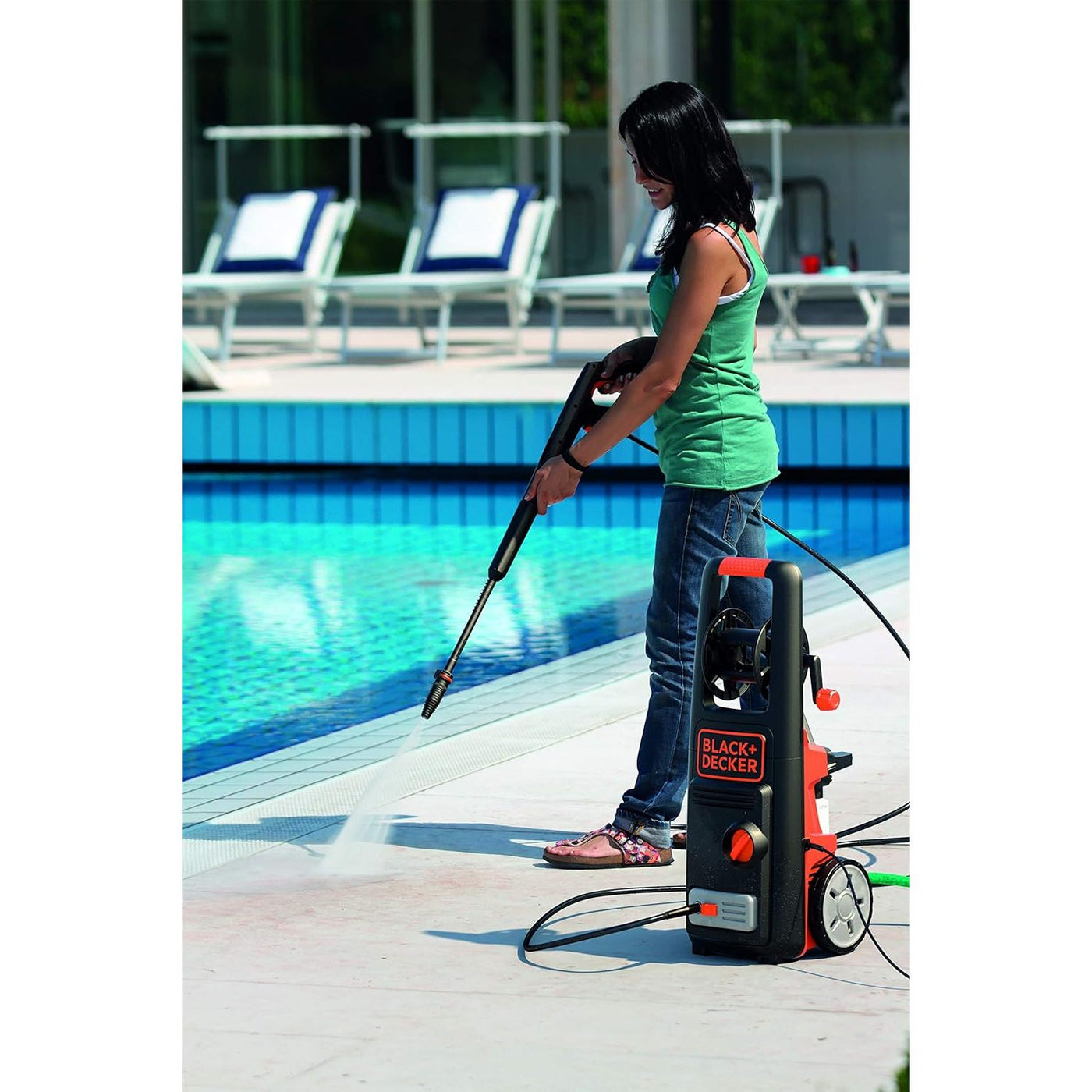 1800W 135 Bar Pressure Washer Cleaner for Home, Garden and Vehicles