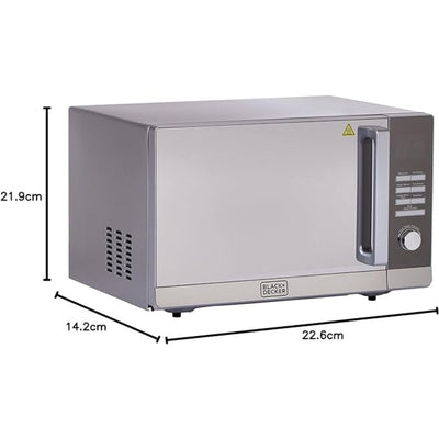 30L Lifestyle Combination Microwave Oven with Grill & Mirror Finish