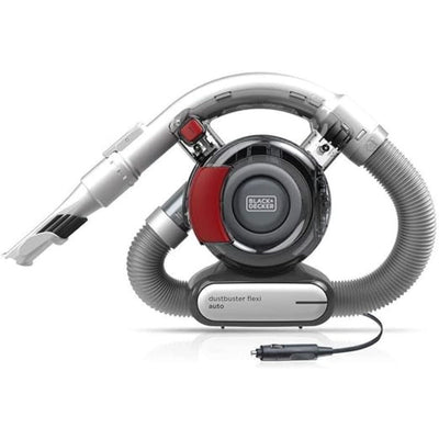 12V 12DC Cordless Handheld Automotive/Car Flexi Vacuum Cleaner With Car Power Adaptor, 1.5M Hose Pipe and 5M Long Cable With Cyclonic Action and Storage Bag