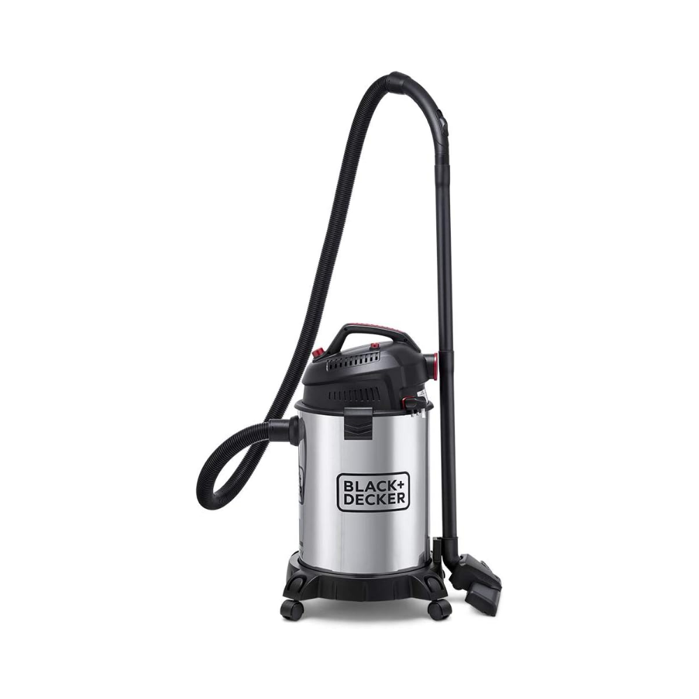 1610W 30L Wet and Dry Stainless Steel Tank, Drum Vacuum Cleaner