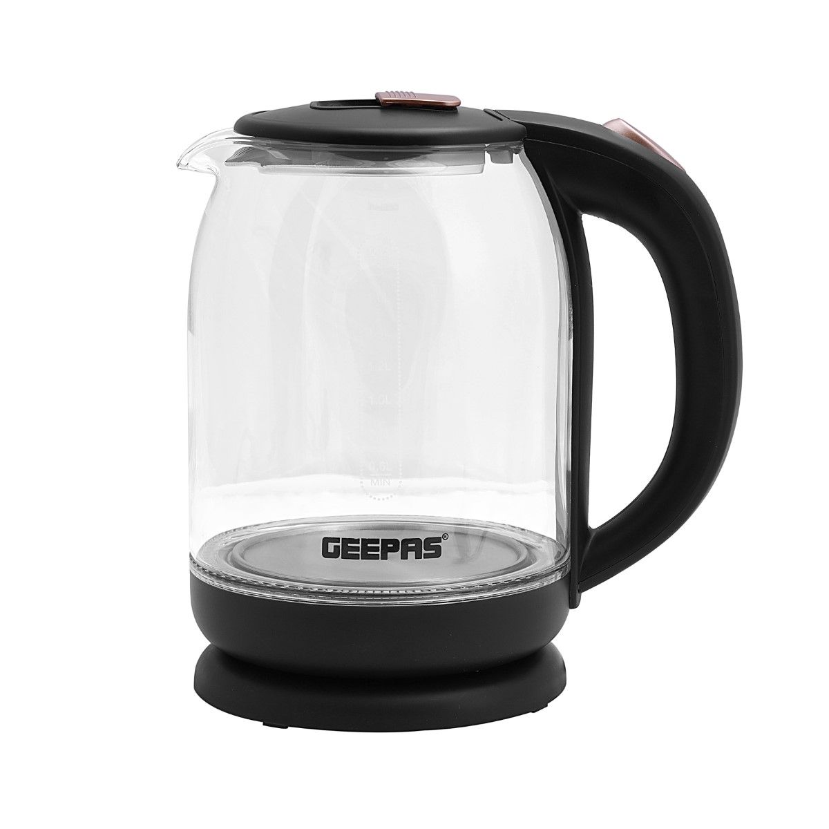 Electric Kettle - Glass Body, Boil Dry Protection & Auto Shut Off | Heats up Quickly & Easily | Boiler for Hot Water, Tea & Coffee Maker | 1.8L Cordless Kettle |1500W | 1 Year Warranty