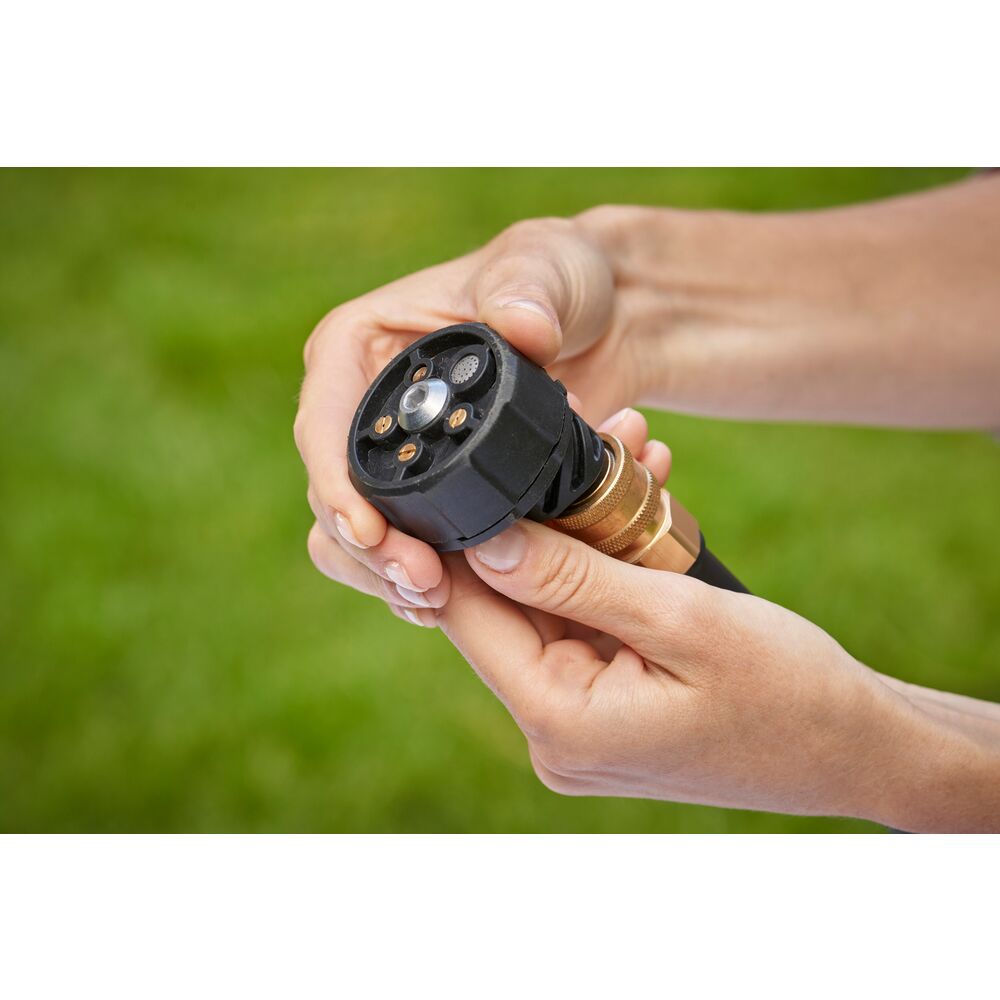 Brown Box 5-in-1 Cordless Electric Pressure Washer, POWERCONNECT Series, 18 V, 24 Bar, 2 Ah Li-Ion Battery, 1 A Charger