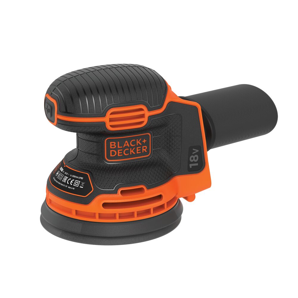 Cordless Random Orbit Sander with Dust Collector, 18V, Battery not included