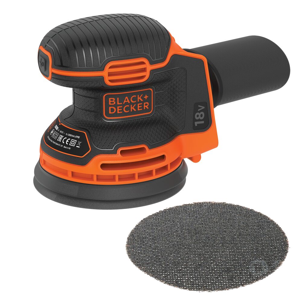 Cordless Random Orbit Sander with Dust Collector, 18V, Battery not included
