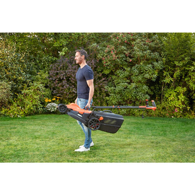 Brown Box 1800W 42cm Lawn Mower with Bike Handle for Lawn & Garden