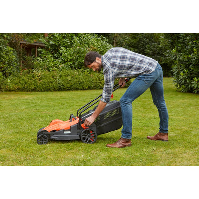 Brown Box 1800W 42cm Lawn Mower with Bike Handle for Lawn & Garden