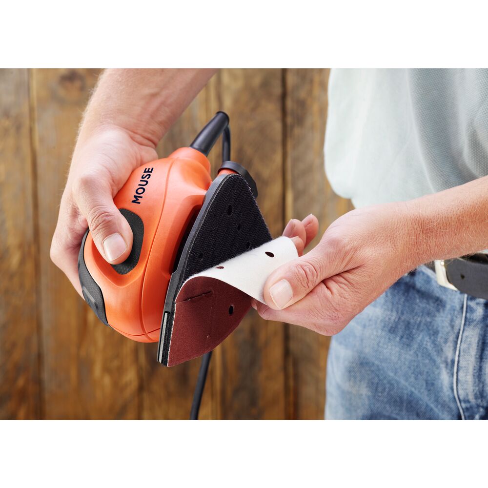 Brown Box 55W Corded Compact Detail Mouse Sander for Precision & Detailing Work
