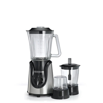 Glass Blender 600W, Bx600G-B5, Black/Silver