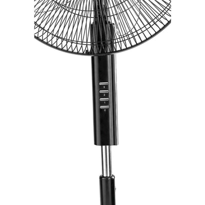 Brown Box 16 Inch Pedestal Stand Fan - Black