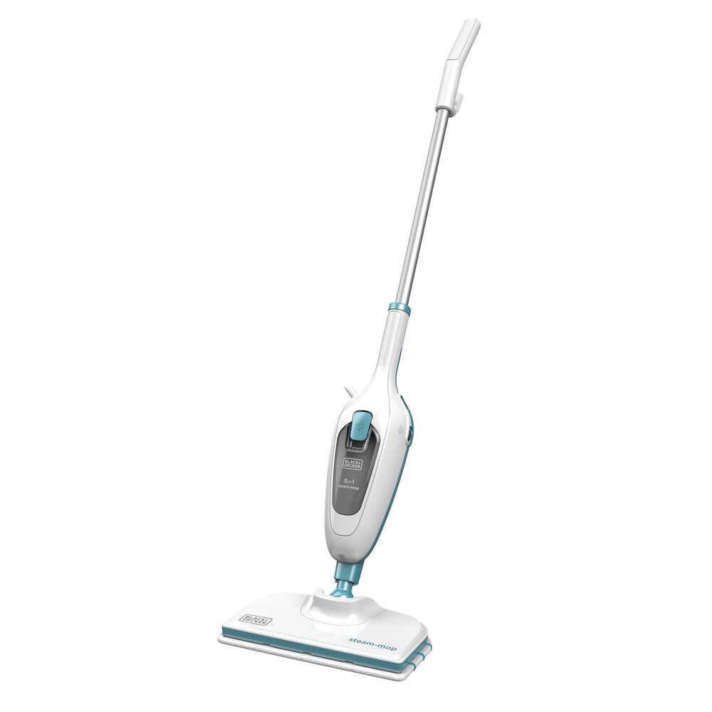 5-in-1 Steam Mop with Superheated Steam with 5 Accessories, Swivel Head, 1300 W, 380 ml
