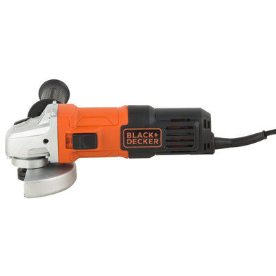650W 100mm Small Angle Grinder with Slider Switch & Side Handle