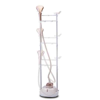 Digital Garment Steamer with Ironing Board, 2000 W, 6 Stage, 2.0 L, White/Rose Gold