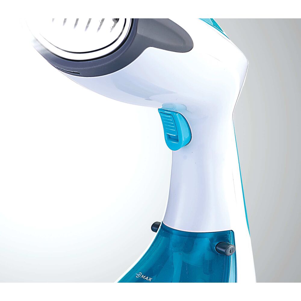 BLACK+DECKER 1200W 260ml Handheld Garment Steamer With 20gm/min Steam, Anti Calc System, Fabric Lint Remover and Universal Bottle Adaptor For Wrinkle Free&Santized Garment HST1200-B5