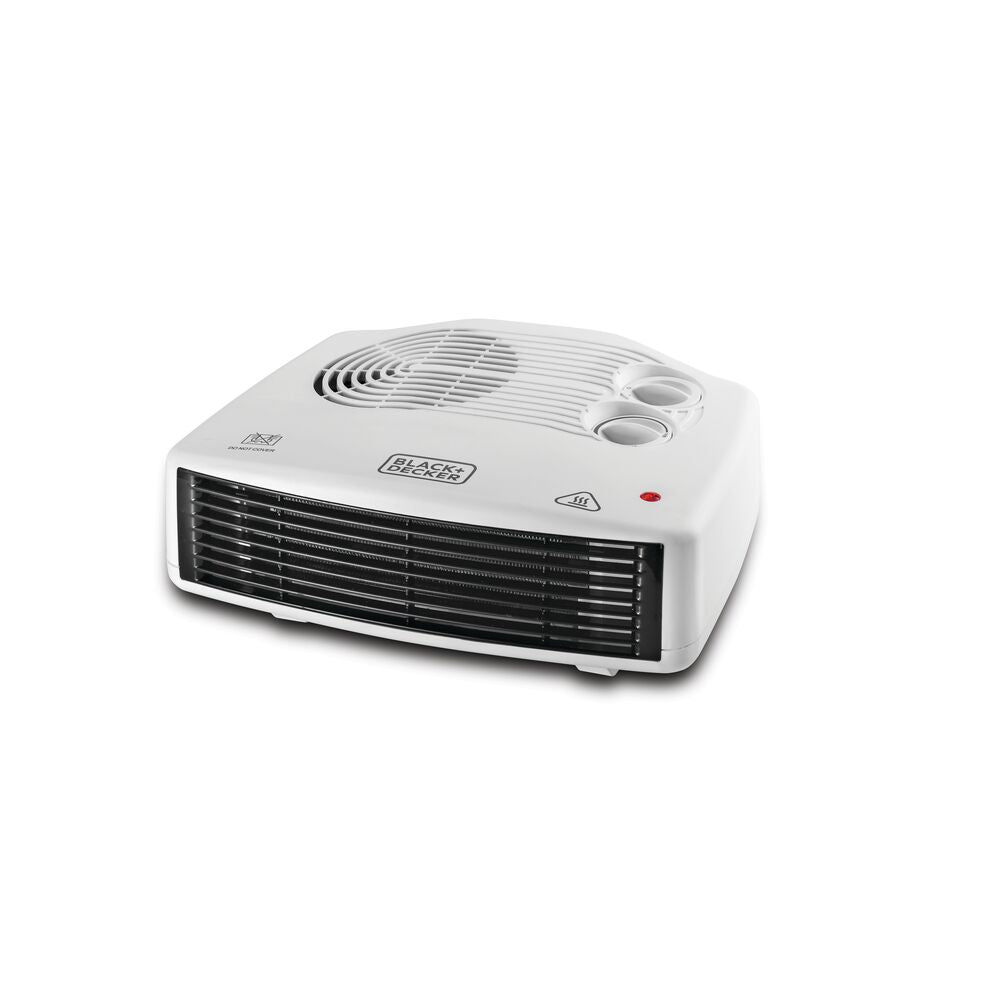 2400W Horizontal Fan Heater , White