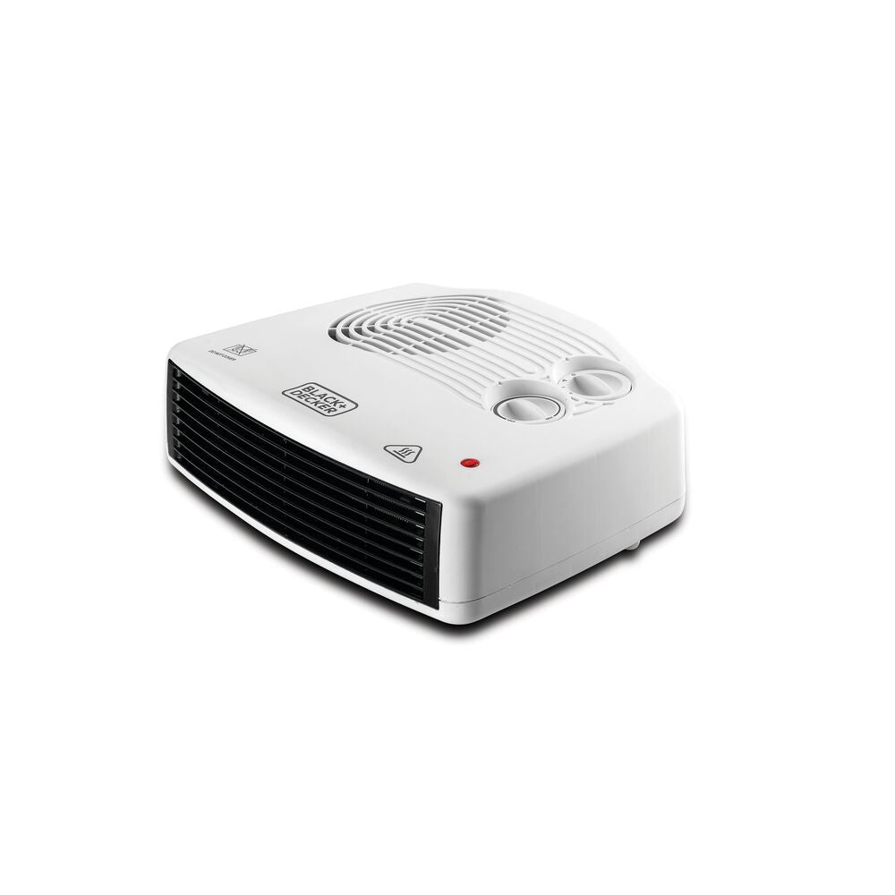 2400W Horizontal Fan Heater , White