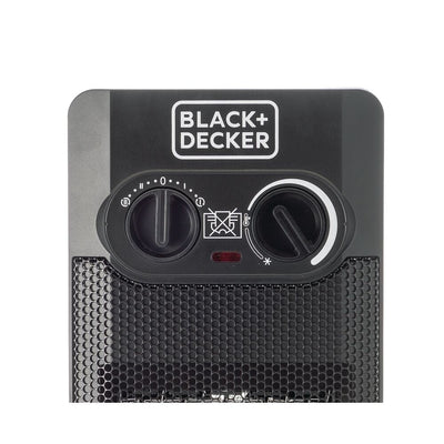Brown Box 2000W PTC Fan Heater, Black