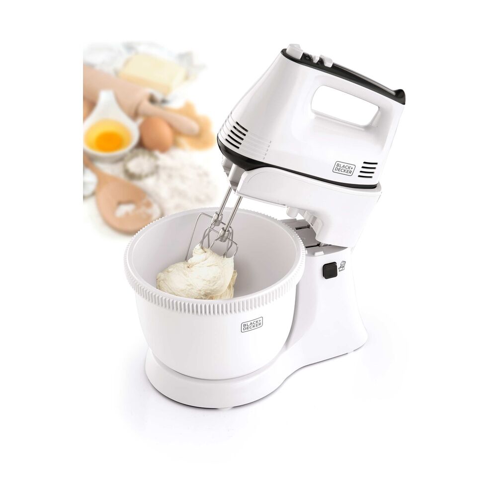 Brown Box 300w 5 Speed Multifunction Bowl And Stand Mixer