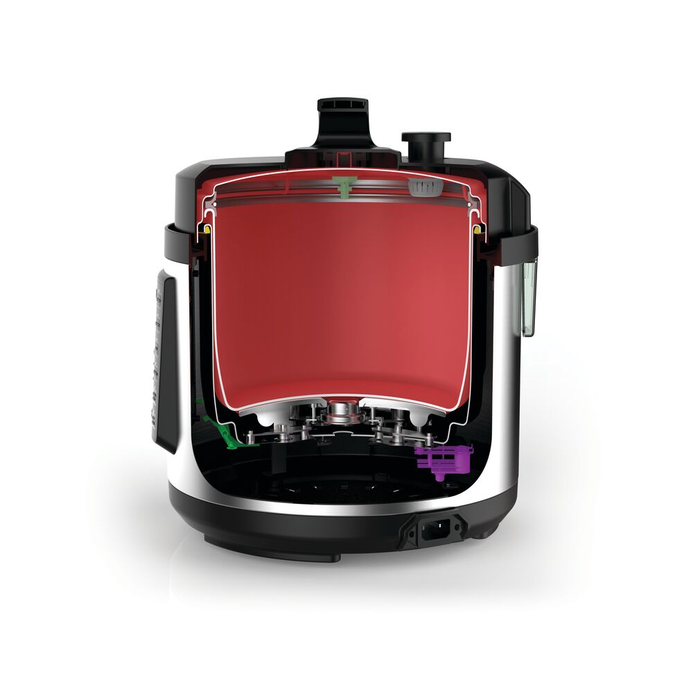 Brown Box Smart Steam Pot, 1000W, 7 in 1, 6.0 L, Smart Programmable Electric Pressure Cooker