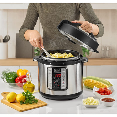 Smart Steam Pot, 1000W, 7 in 1, 6.0 L, Smart Programmable Electric Pressure Cooker