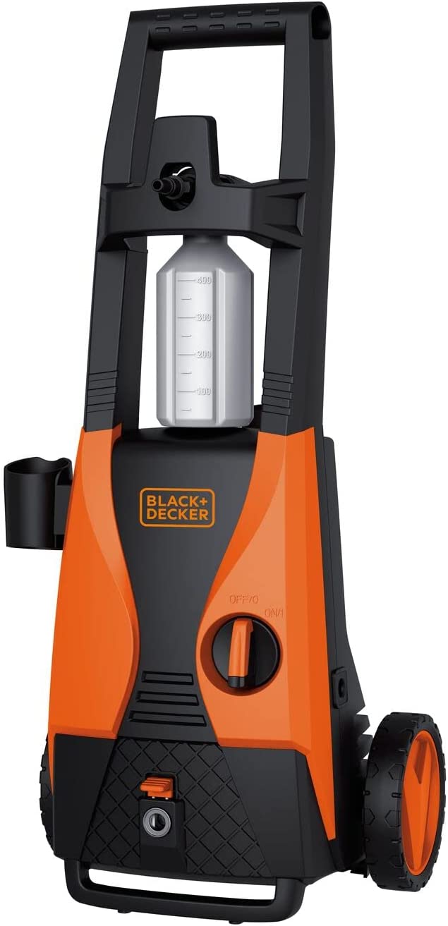 Brown Box Black+Decker Pressure Washer, 1400W, Orange/Black - Pw1450Td-B5