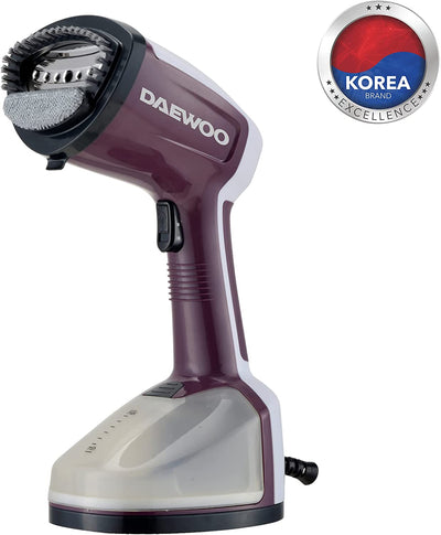 Handheld Portable Garment Steamer with Cloth & Lint Brush, Korean Technology 0.35 L 1200 W DGS8380P Purple