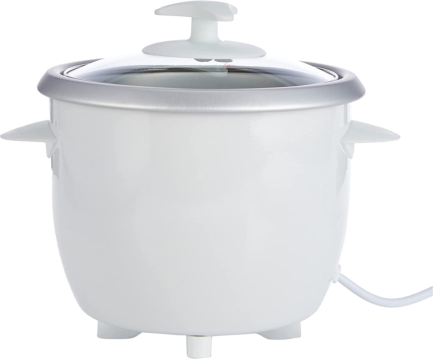 Brown Box 0.6 L/ 2.5 Cup Rice Cooker, white