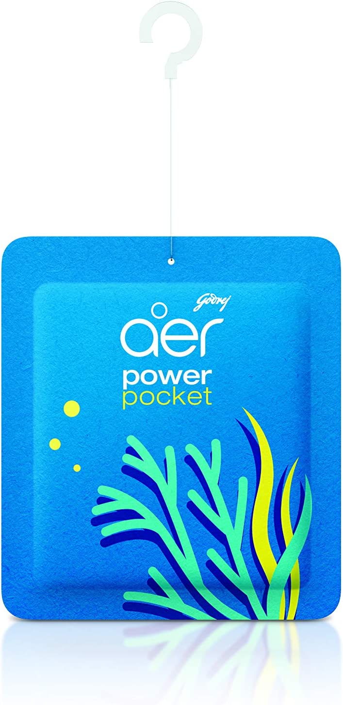 Godrej Aer Power Pocket Bathroom Fragrance - Sea Breeze
