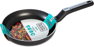 20cm Non-Stick Fry Pan & Frying Pan with 5 Layer PTFE Teflon Non-Stick Spray Coating