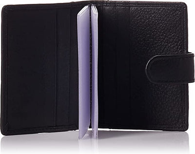 Flying Fossil Genuine Leather Hand-Crafted Card Holder, Minimalist Wallet