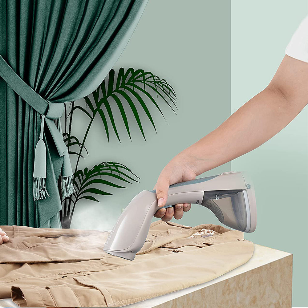 Brown Box 1400W Handheld Portable Garment Steamer with Cloth & Lint Brush