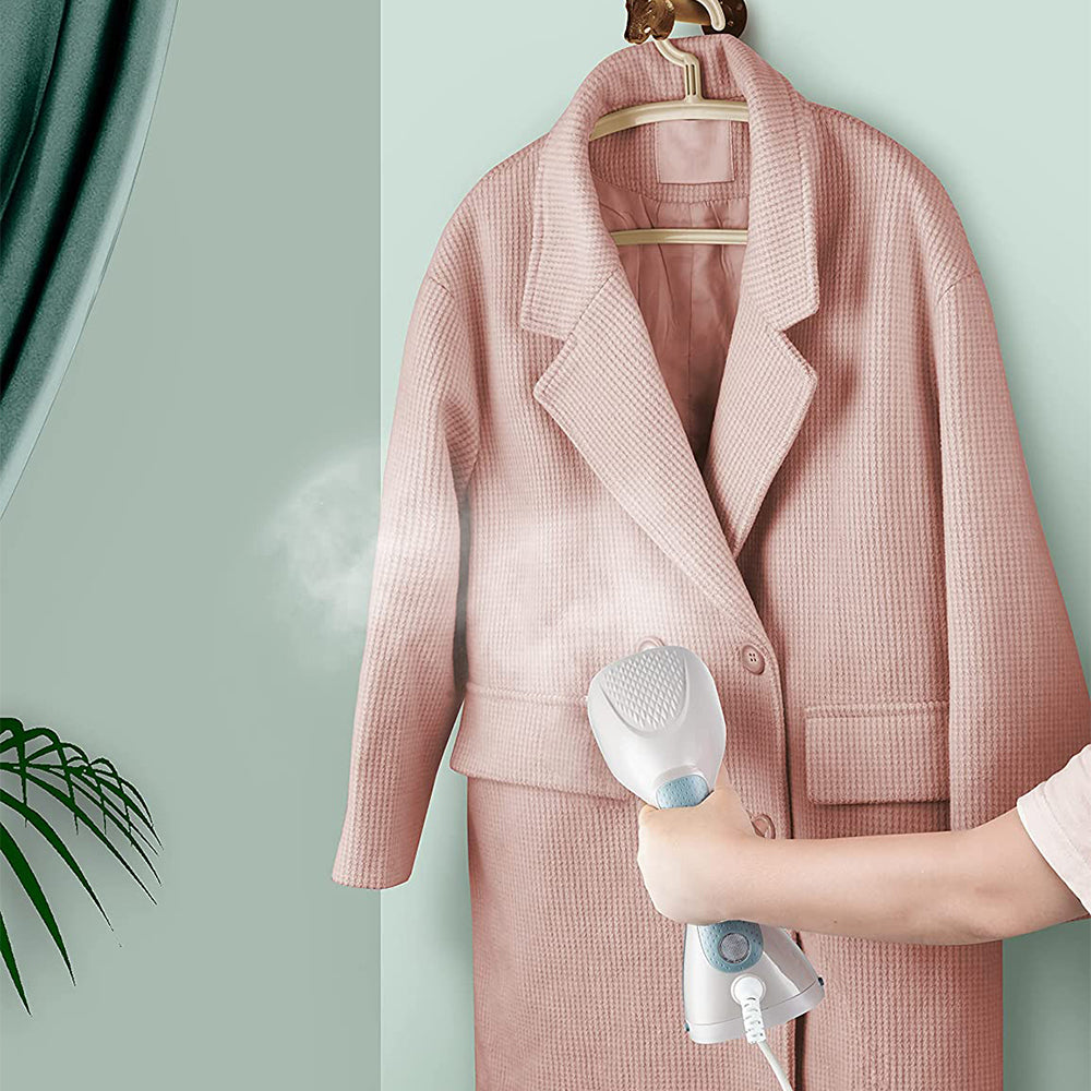 Brown Box 1400W Handheld Portable Garment Steamer with Cloth & Lint Brush