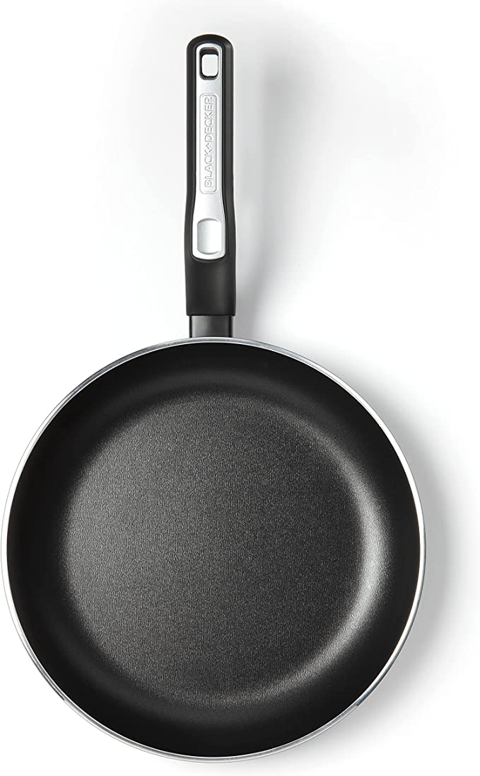 26cm Non-Stick Fry Pan & Frying Pan with 5 Layer PTFE Teflon Non-Stick Spray Coating