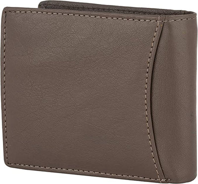 Flying Fossil Genuine Leather Hand-Crafted Wallet For Men, Bifold Leather Wallet, Brown - Ffw00028, Ffw00028-Brown