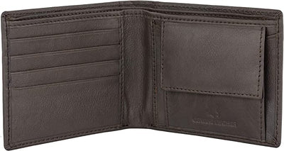 Flying Fossil Genuine Leather Hand-Crafted Wallet For Men, Bifold Leather Wallet, Brown - Ffw00028, Ffw00028-Brown