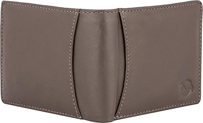 Flying Fossil Genuine Leather Hand-Crafted Wallet For Men, Bifold Leather Wallet, Brown - Ffw00028, Ffw00028-Brown
