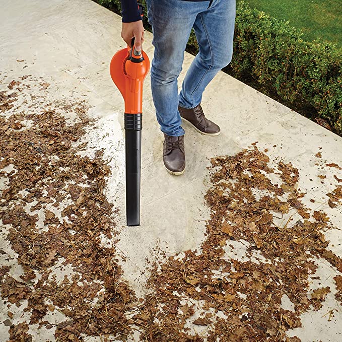 Brown Box Leaf Blower, (Battery not Included) POWERCONNECT System, Blowing Speed 280 Km/h, Ergonomic Handle
