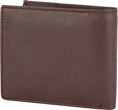 Flying Fossil Genuine Leather Hand-Crafted Wallet For Men, Bifold Leather Wallet, Brown - Ffw00049