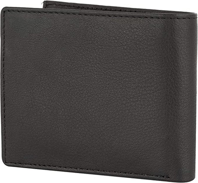 Flying Fossil Genuine Leather Hand-Crafted Wallet For Men, Bifold Leather Wallet, Black - Ffw00047, Ffw00047-Black