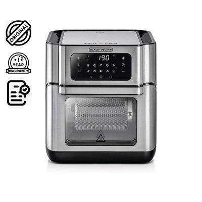 Brown Box Digital Air Fryer Oven, 12L, Silver