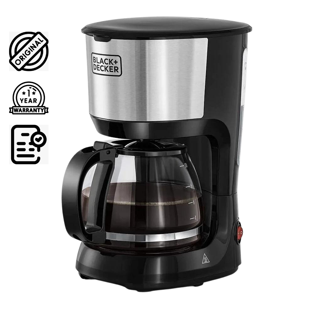 Brown Box 750W 10 Cup Coffee Maker/ Coffee Machine with Glass Carafe for Drip Coffee
