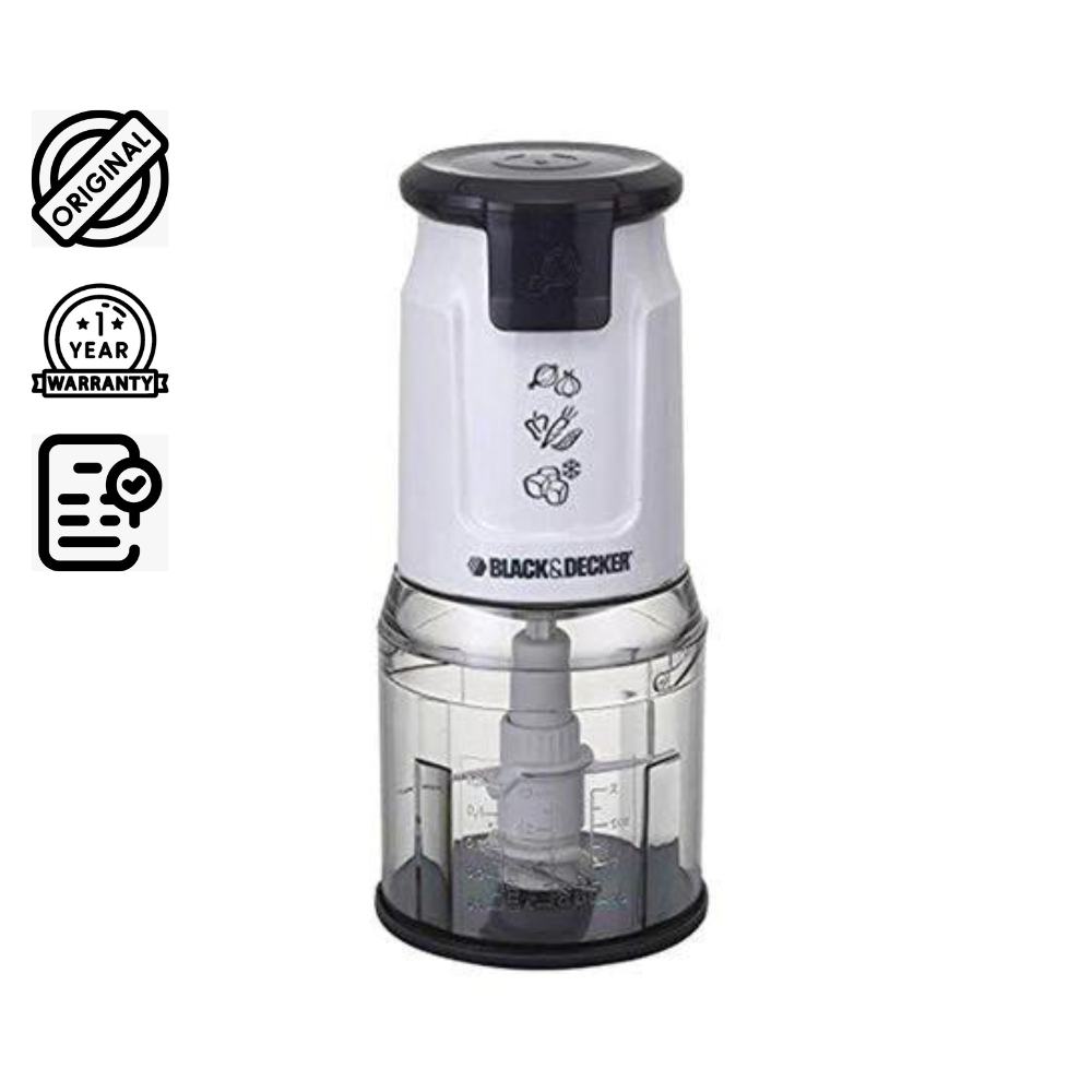 Brown Box 500W Dual Blade Vertical Chopper with Ice Crusher