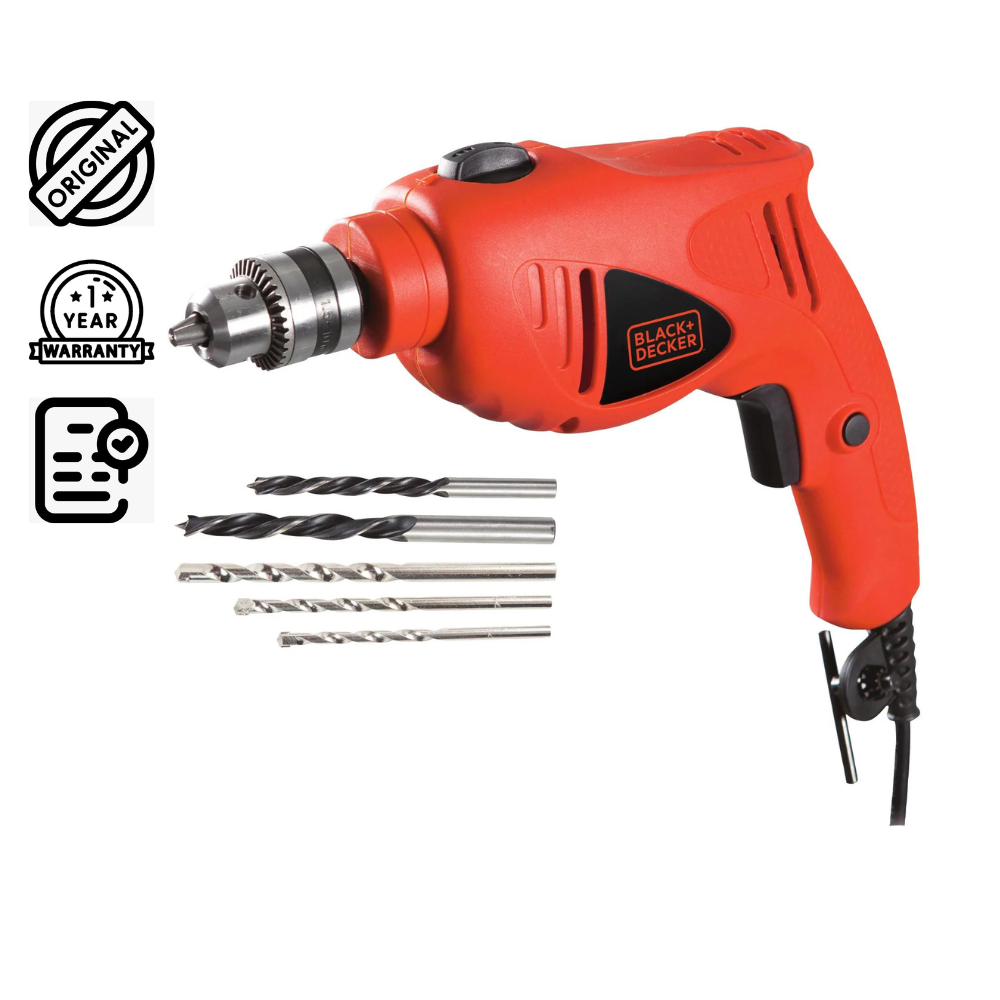 Black & Decker CORDED HAMMER DRILL BDHD500-QS REVIEW 