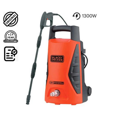 Brown Box 1300W 100 Bar Electric Pressure Washer for Home, Garden & Cars