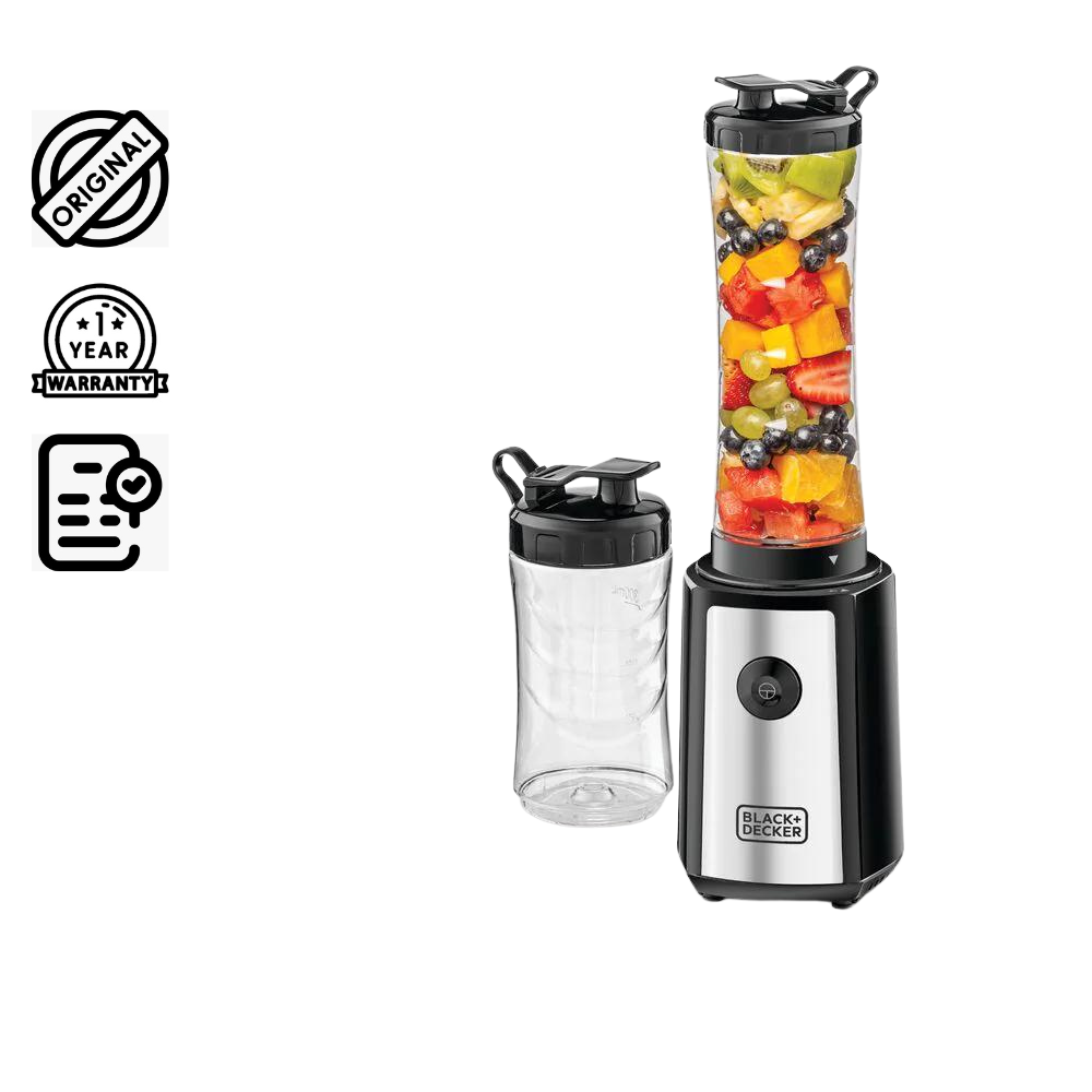 Brown Box 300W 6 Piece Personal Compact Sports Blender/Smoothie Maker