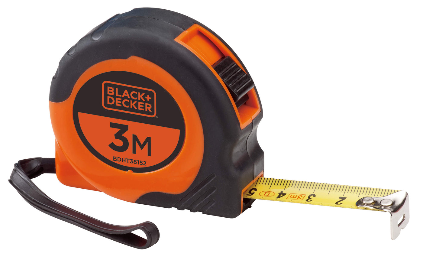 Bi-Material Shor Tape Orange/Black 3x16millimeter