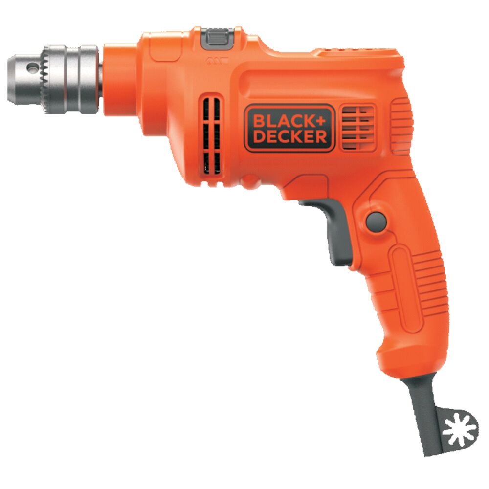 Brown Box 550W 10mm Corded Electric Hammer Percussion Drill for Metal, Concrete & Wood Drilling